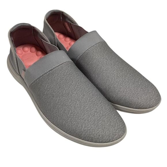 Crocs Shoes Womens 11 Gray Reviva Slip On Comfort Stretch Mesh Sneakers - Picture 1 of 11